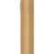 Ekena Millwork Merced Slat Rough Sawn Bracket w/ Offset Brace, Western Red Cedar, 6"W x 16"D x 24"H BKT0604X16X24MRC06RWR - alternate 2